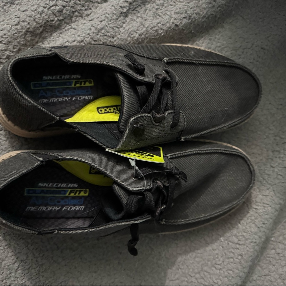 Skechers Men's Black Casual Shoes